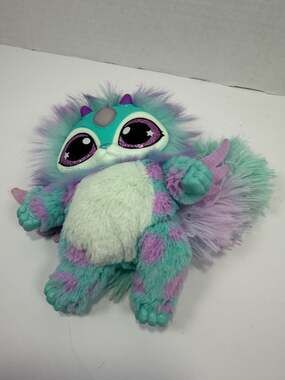 Magic Mixies Pixies Plush Interactive Toy Teal Purple